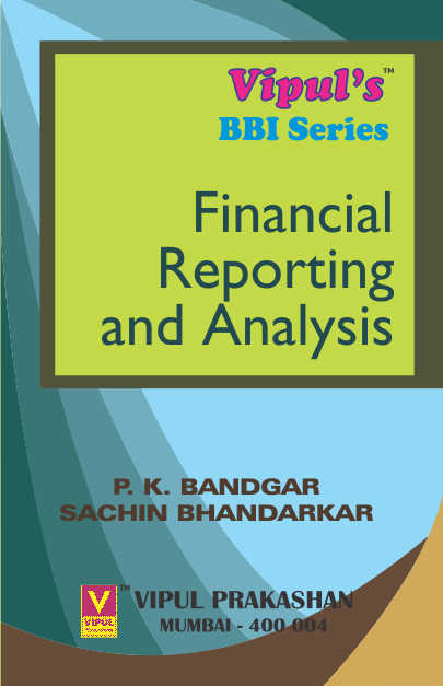 Financial Reporting And Analysis – Vipul Prakashan