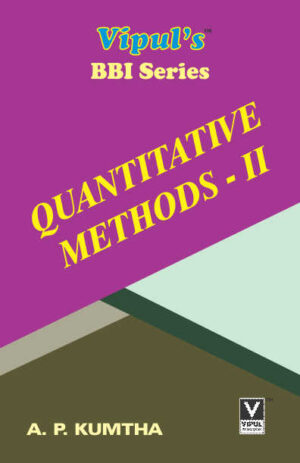 Quantitative Methods – II