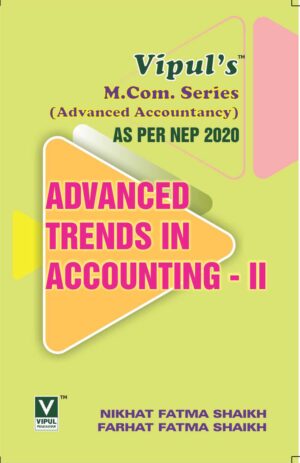 Advanced Trends in Accounting – II (As per NEP 2020)