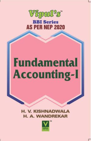 Fundamental Accounting – I (As per NEP 2020)