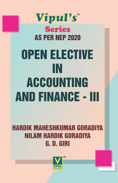 Open Elective in Accounting and Finance – III (As per NEP 2020)