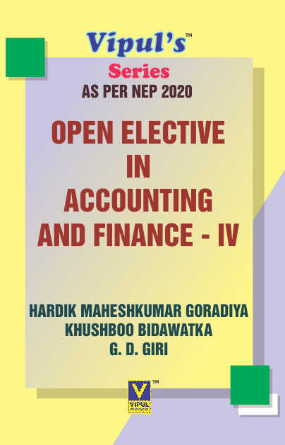 Open Elective in Accounting and Finance – IV (As per NEP 2020)