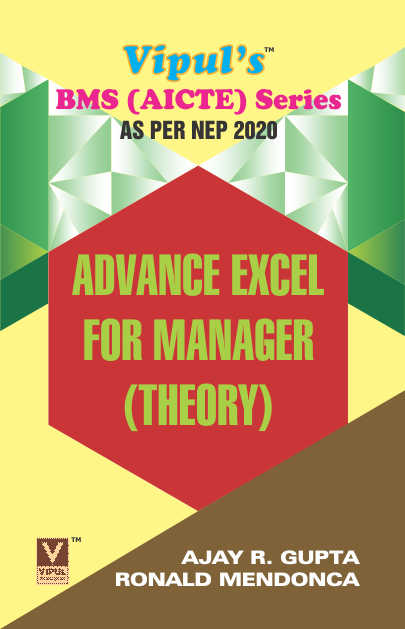 Advance Excel for Manager (Theory) – BMS (AICTE) (As Per NEP 2020)