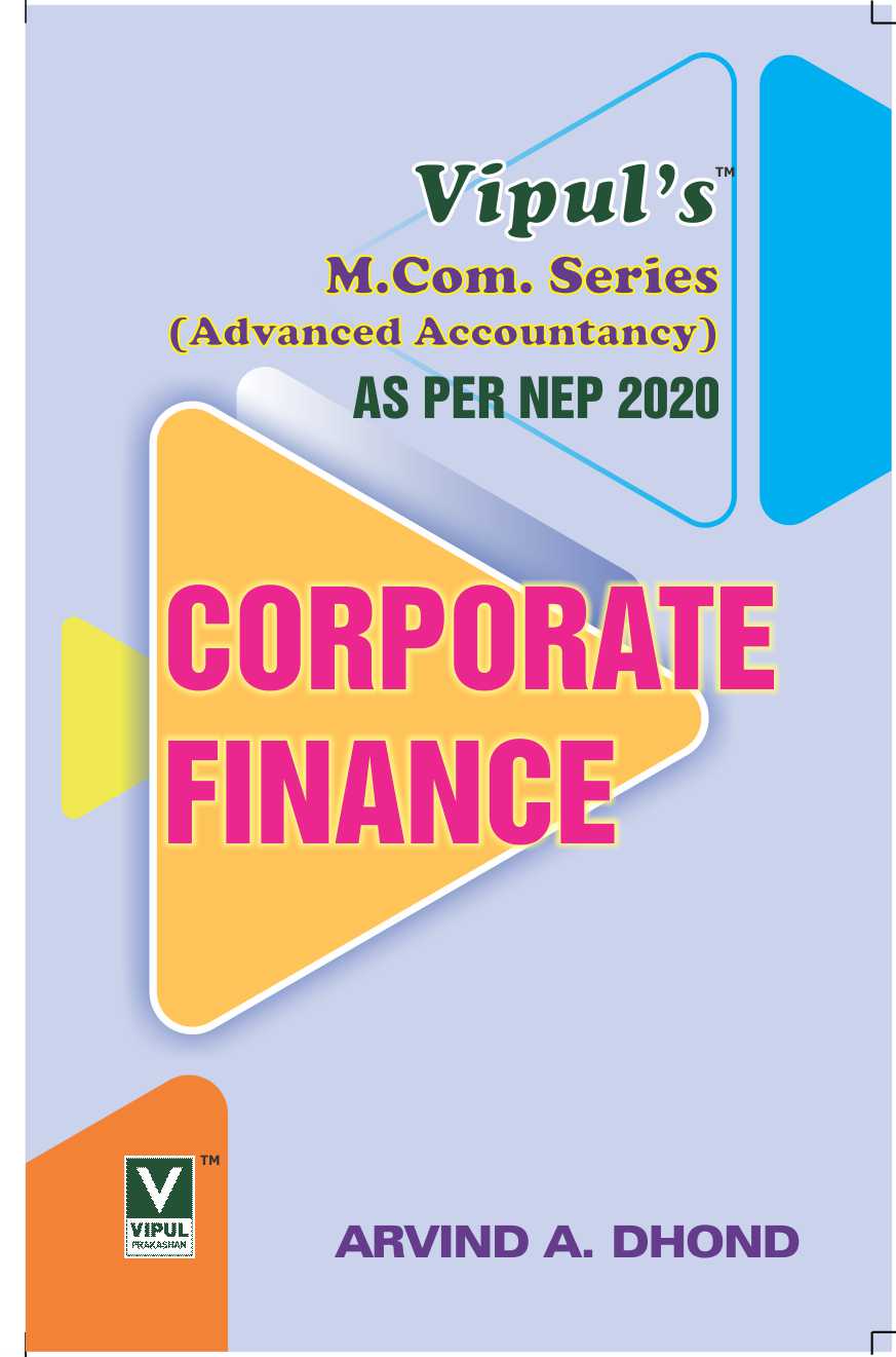 Corporate Finance (As per NEP 2020)