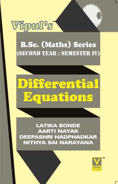 Differential Equations (Maths – III)