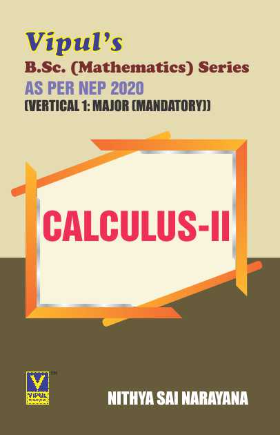Calculus – II (Real Analysis – II) (As per NEP 2020)