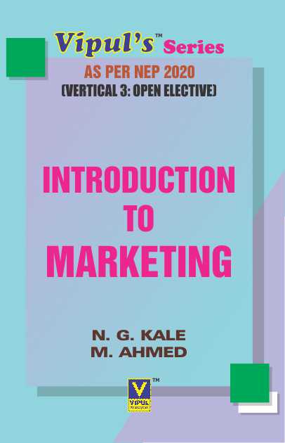 Introduction to Marketing (OE) (As per NEP 2020)