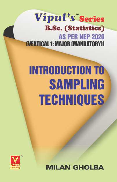 Introduction to Sampling Techniques (SYBSc) (As per NEP 2020)
