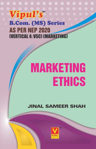 Marketing Ethics (BCom MS) (As per NEP 2020)