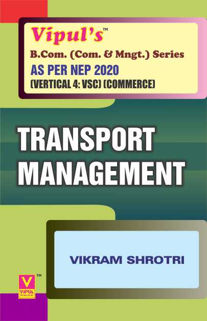 Transport Management (BCom Commerce) (As per NEP 2020)